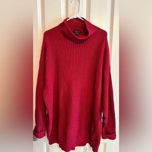 American Eagle Size Large Oversize Mock Turtleneck Sweater